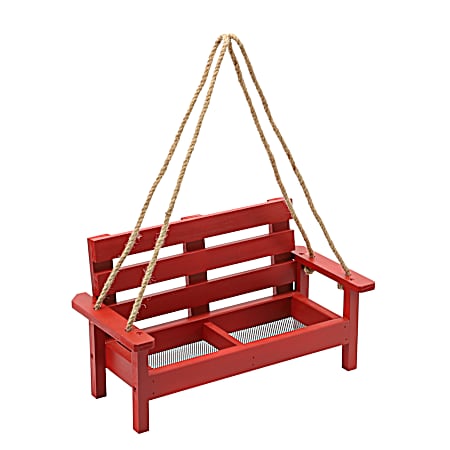 Wooden Chair Bird Feeder