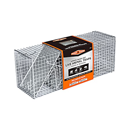2-Piece Live Animal Traps
