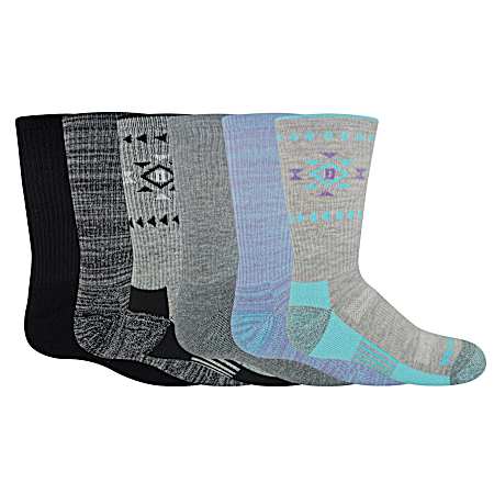 Girls' Fashion Crew Socks