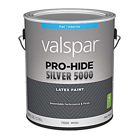 1 gal 5000 White Interior Flat Paint