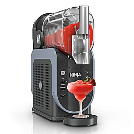 Slushi Professional Frozen Drink Maker 88 oz, Blue & Gray