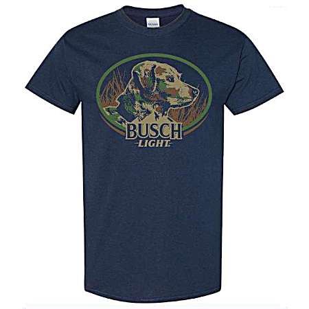 Men's Navy Blending Short Sleeve Shirt