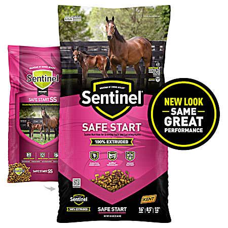 50 lbs Sentinel Safe Start Extruded Horse Feed