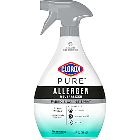 26 oz PURE Allergen Neutralizer Fabric and Carpet Spray - Clean Breeze