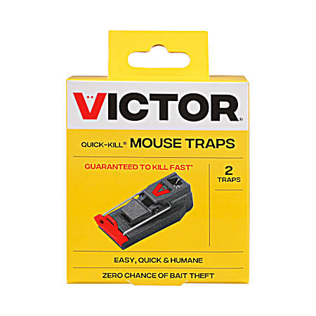 Quick-Kill Mouse Trap - 2 Pk