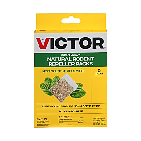 Scent-Away Natural Rodent Repeller - 5 Pk