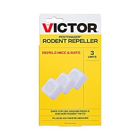 Mini PestChaser Rodent Repellent w/ Nightlight - 3 Pk