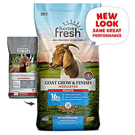 Home Fresh 16% Goat 20R Pelleted Feed