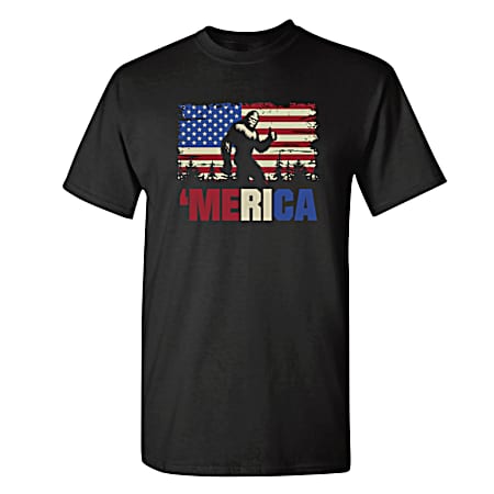 Men's Black Thermostat Police Short Sleeve Shirt