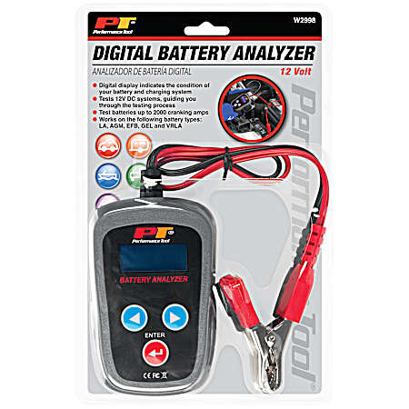 Digital 12V Battery Analyzer