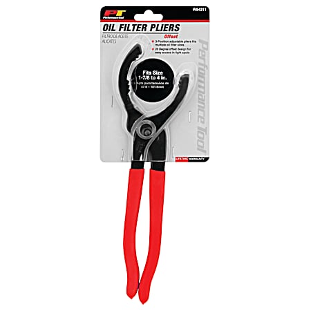 Large Oil Filter Pliers 3-1/4 to 4-1/2''