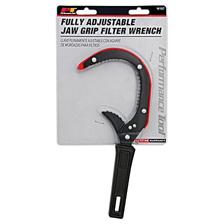Jaw Grip Filter Wrench 2-3/4 to 4-1/4''