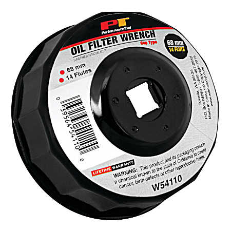 Filter Cap Wrench 68Mm 14 Flute
