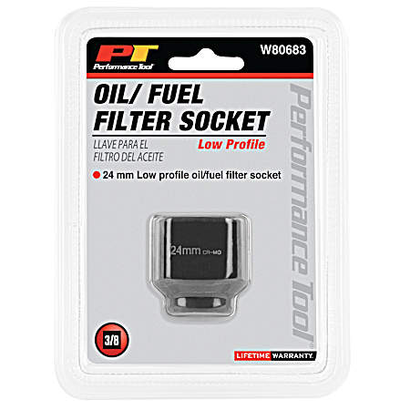 24Mm Low Profile Oil/Fuel Filter Socket