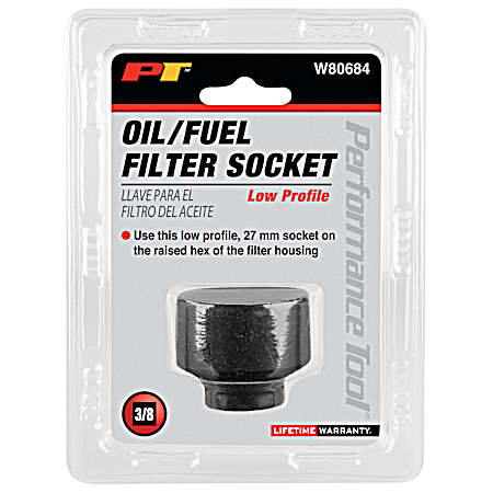 27Mm Low Profile Oil/Fuel Filter Socket
