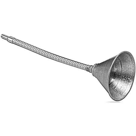 Metal Funnel W/12'' Flex Spout