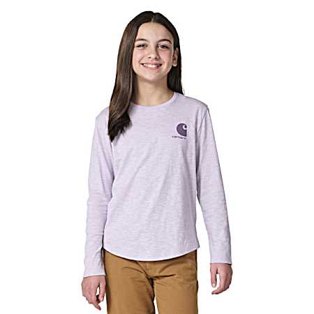 Kids Thistle Deer Long Sleeve Shirt