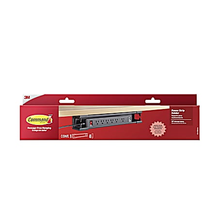 Power Strip Holder - Black