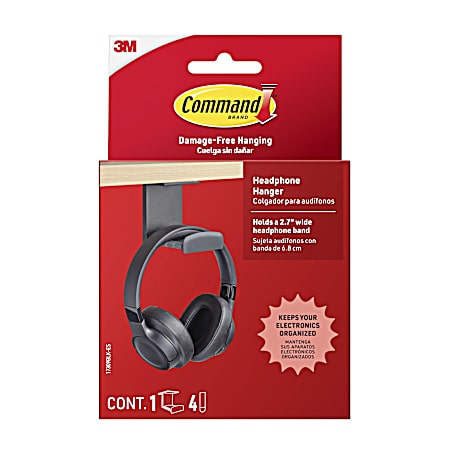 Headphone Hanger - Black