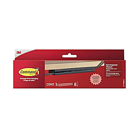 Cord Organizer Channel - Black