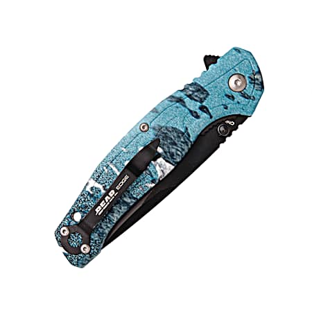 Bear Edge Brisk 2.0 Folding Knife True Timber Rift Camo