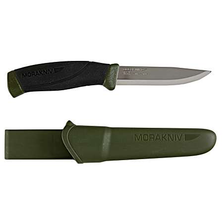 Companion Fixed Blade Knife - Military Green
