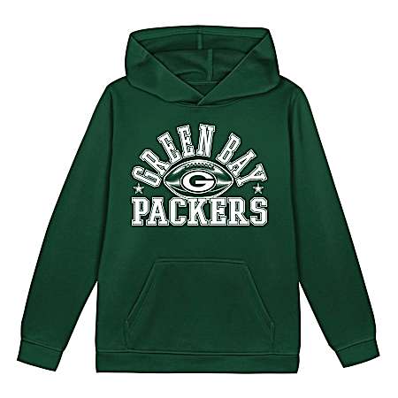 Kids Green Bay Packers Fleece Hoodie