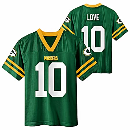 Kids Green Bay Packers Love Mesh Jersey