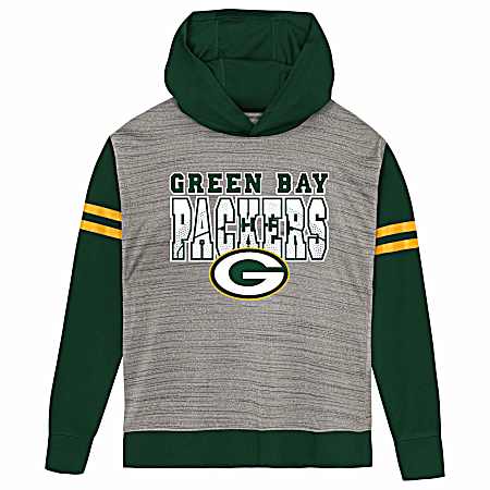 Kids Green Bay Packers Streak Jersey Hoodie