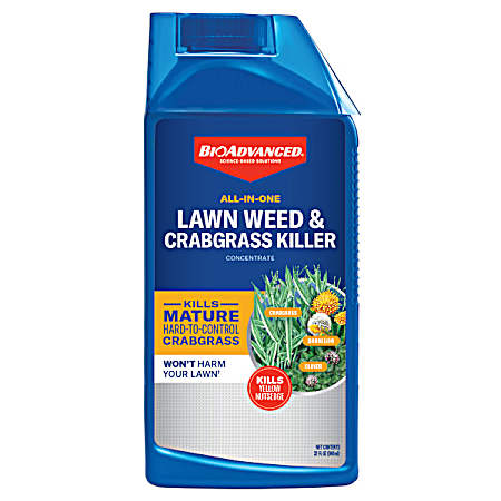 32 oz. All-In-One Lawn Weed and Crabgrass Killer I Concentrate