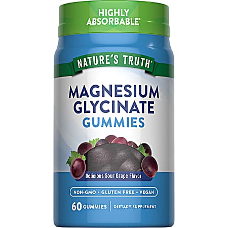 60 ct. Magnesium Glycinate Gummies