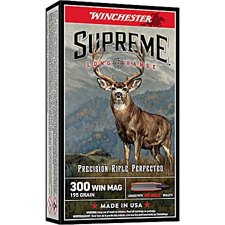 Supreme Long Range 300 WIN MAG BC MAX 195 GR - 20 Rounds