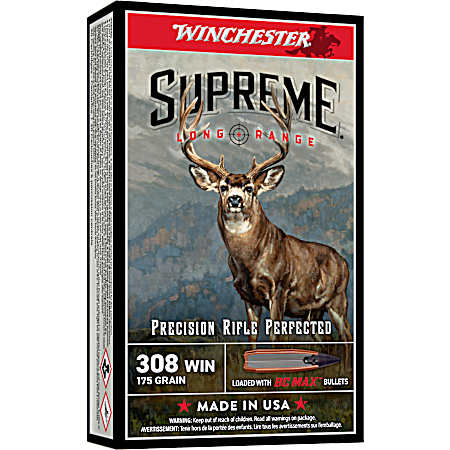 Supreme Long Range 308 WIN BC MAX 175 GR - 20 Rounds