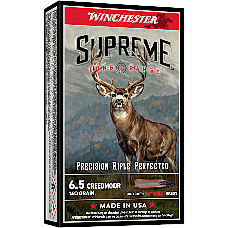 Supreme Long Range 6.5 CREEDMOOR BC MAX 140 GR - 20 Rounds