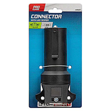 Connector, ProClass, Trailer End, 7 Blade w/Wire Tester