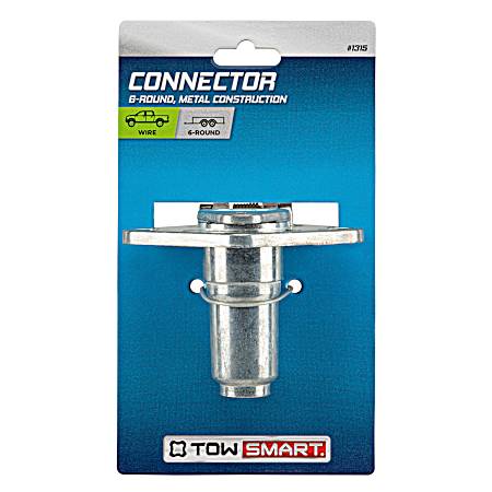 Connector, Vehicle End, 6 Round