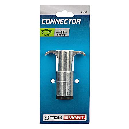 Connector, Trailer End, 6 Round