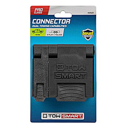 Connector, ProClass, Vehicle End, 7 Blade and 4 Wire Flat