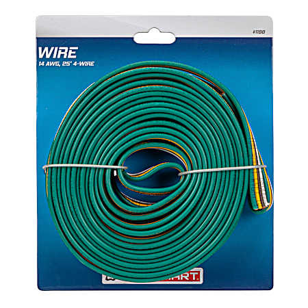 Wire, 4 Wire Bonded, 14 Gauge, 25 feet