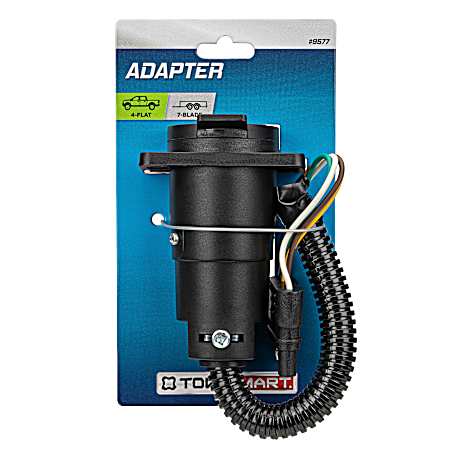 Adapter, 4 Wire Flat to 7 Blade