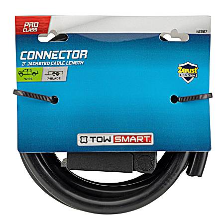 Connector, ProClass, Vehicle End, 7 Blade w/Jacketed Cable, 36 in