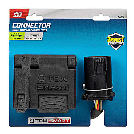 Connector, ProClass, Vehicle End, OEM to 7 Blade and 4 Flat