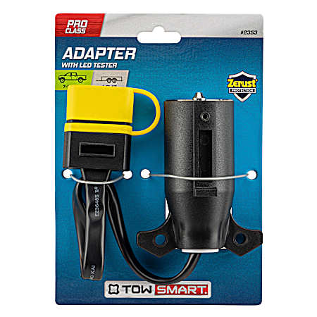 Adapter, ProClass, 7 Blade to 4 Wire Flat w/Tester