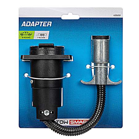 Adapter, 6 Round to 7 Blade
