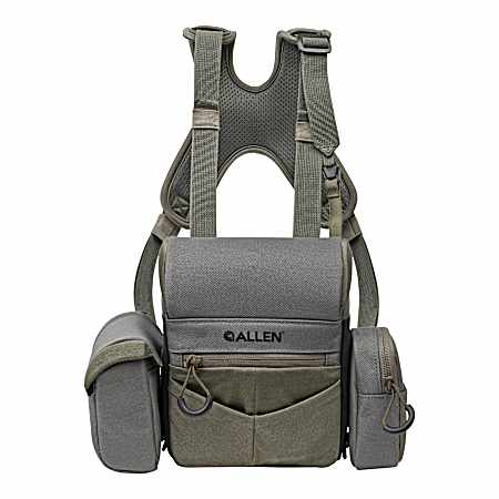 Treeline Bino Pack with Rangefinder & Accessory Pouch - Gray/Green