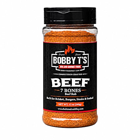 11.9 oz 7Bones Beef Rub