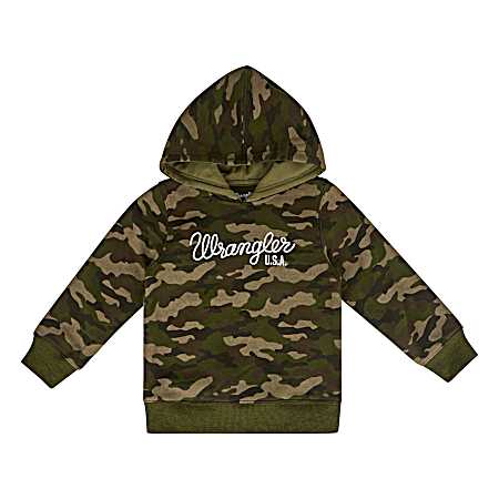 Little Boys Camo Trademark Hoodie