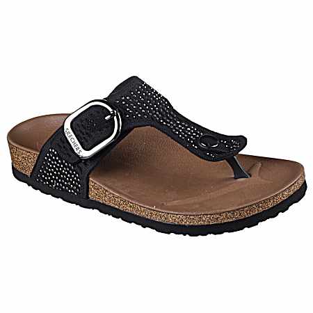 Women's Black Arch Fit Granola Enchanted Sandals
