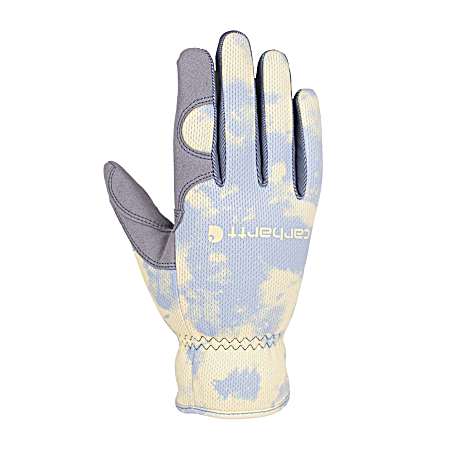 Women's Blue Auro Camo/Grey High Dexterity Gloves