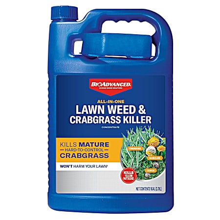 1 gal All-In-One Lawn Weed & Crabgrass Killer - Concentrate